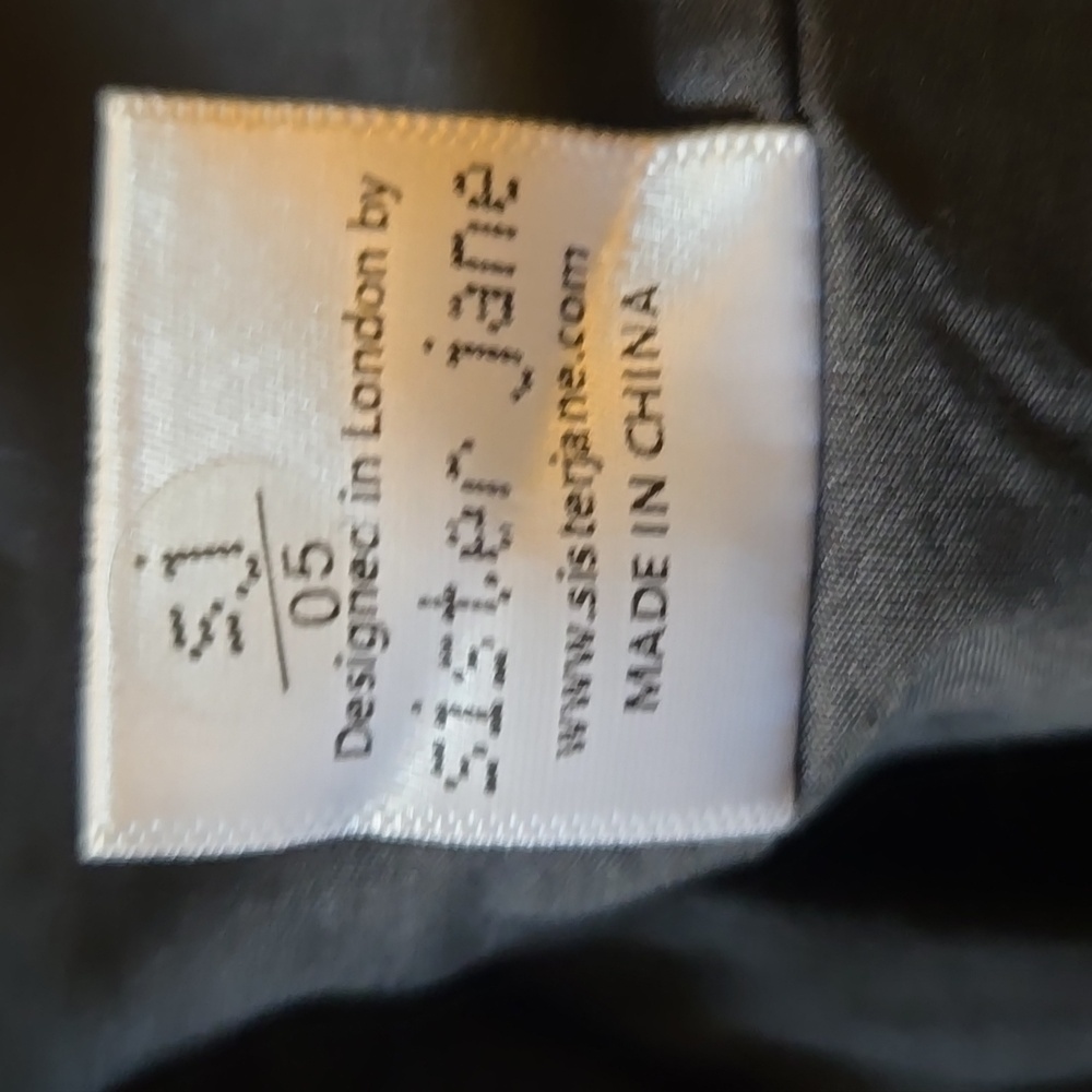 Sister Jane Black Jacket with White Accents - Picture 14 of 14